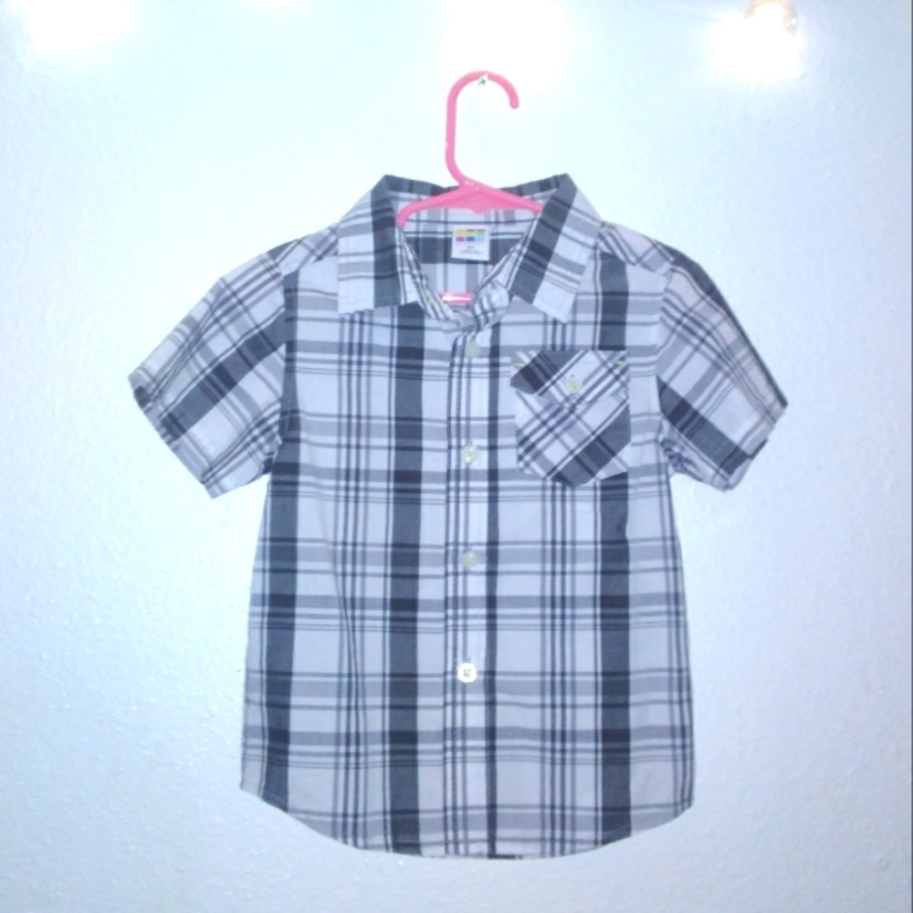 Healthtex Plaid Button Shirt